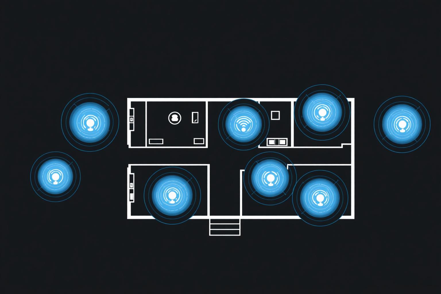 WiFi coverage diagram
